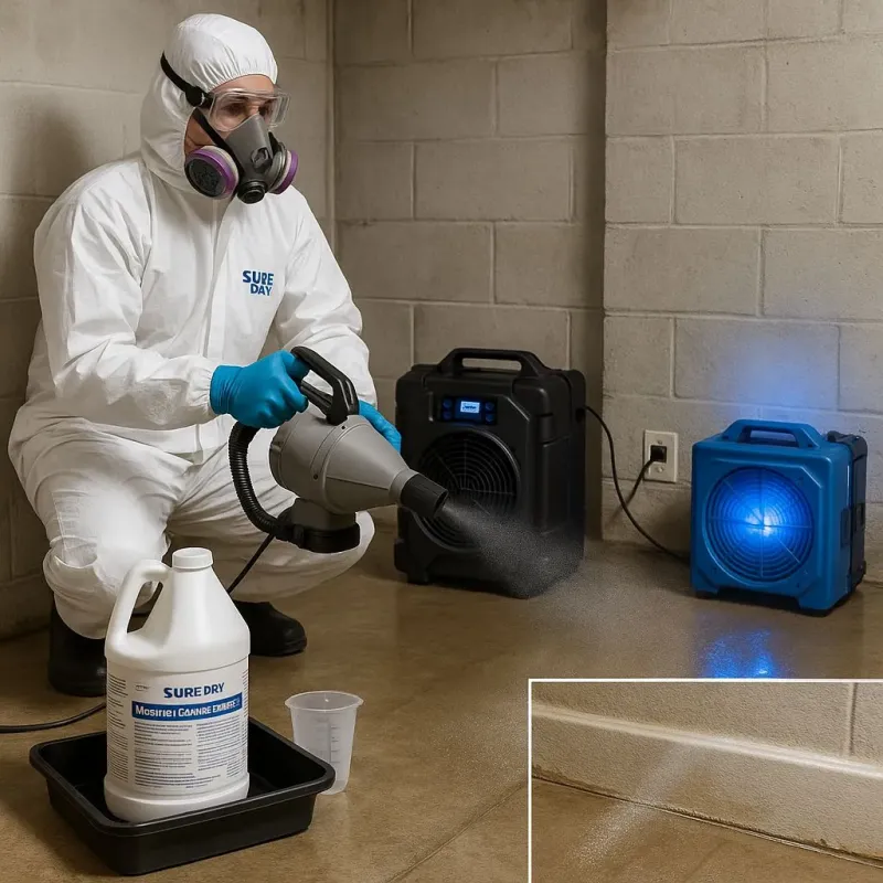 Sanitization and Odor Removal process in Swissvale, PA