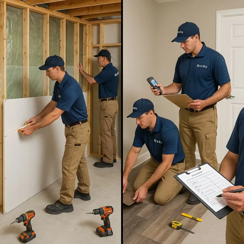 Repairs and Reconstruction process in Swissvale, PA